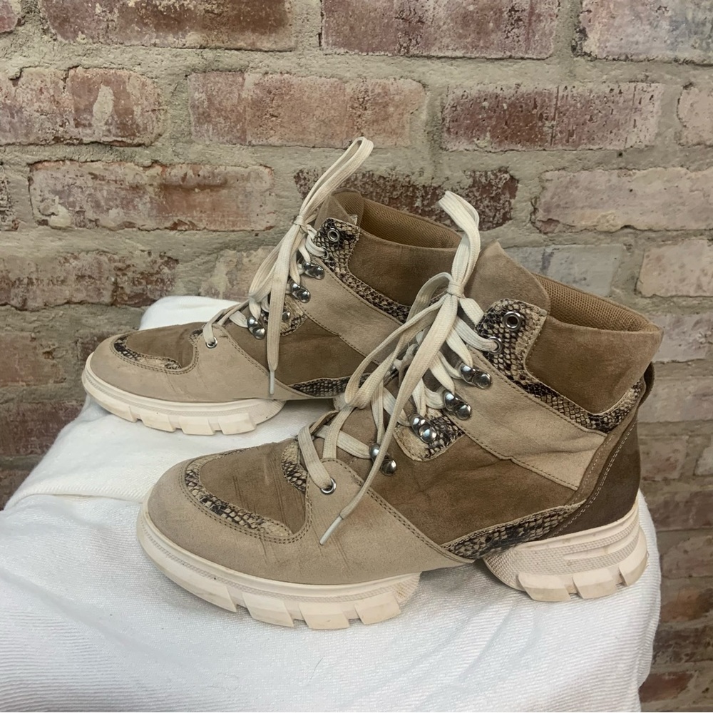Just fab high top sneakers boots 8.5 - Picture 2 of 8